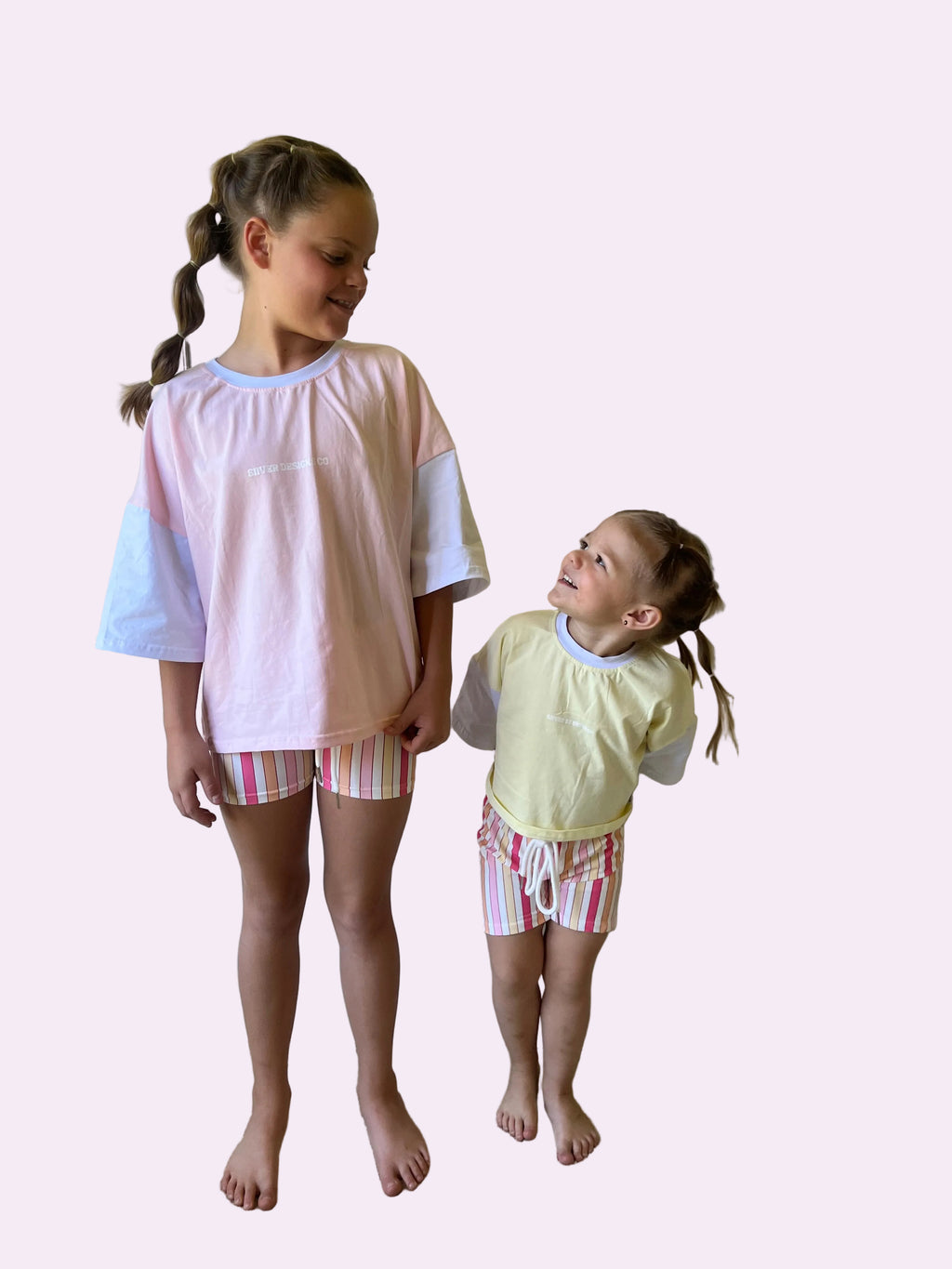 Unisex Yellow Oversized Boxy Tee