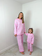 Women’s Bubblegum Knit High Waisted Pant