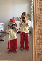 Unisex Yellow Oversized Boxy Tee