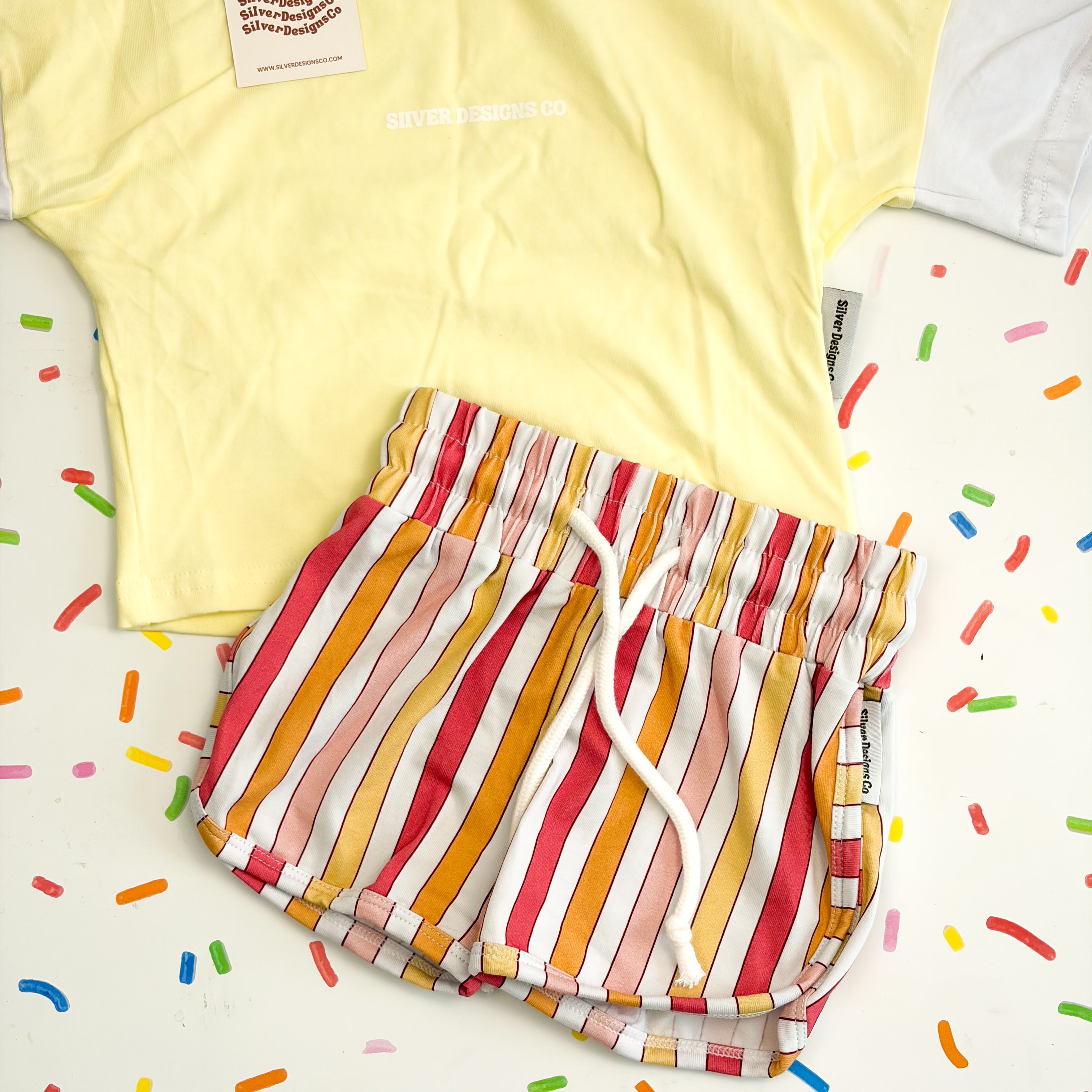 Unisex Splice Summer Shorts
