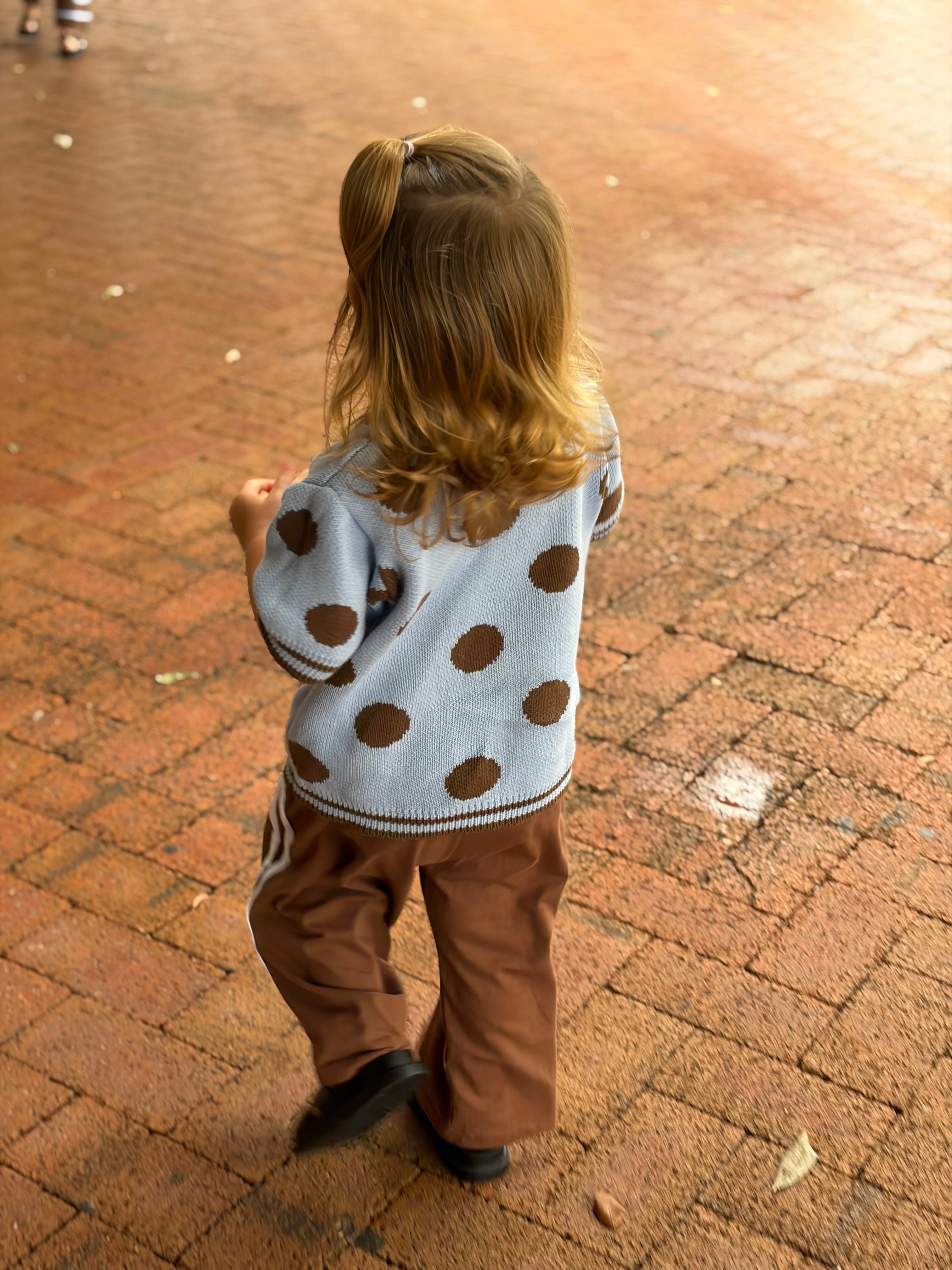 Choccy Brown Racer Pant