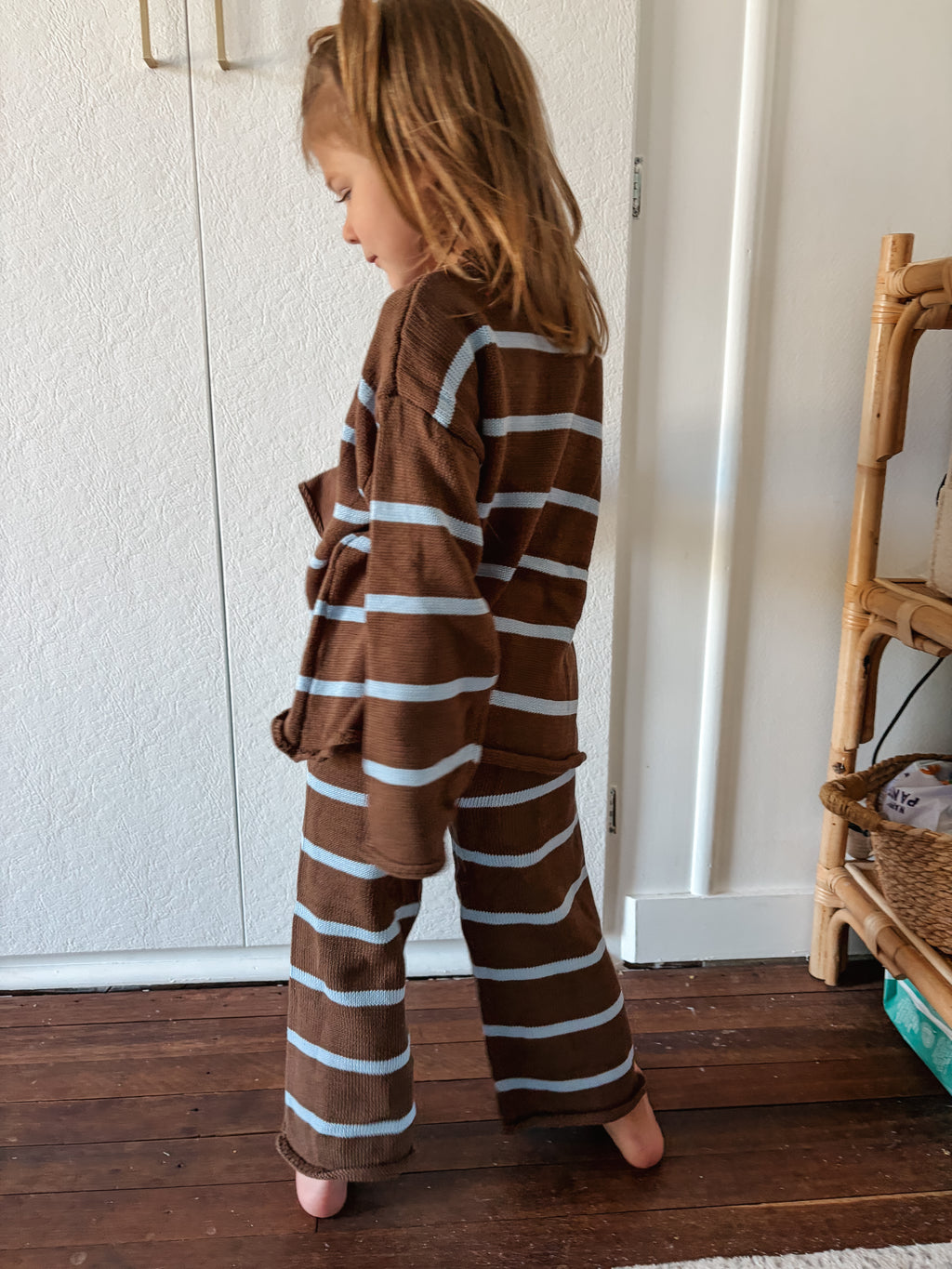 Teddy Sky Knit Set