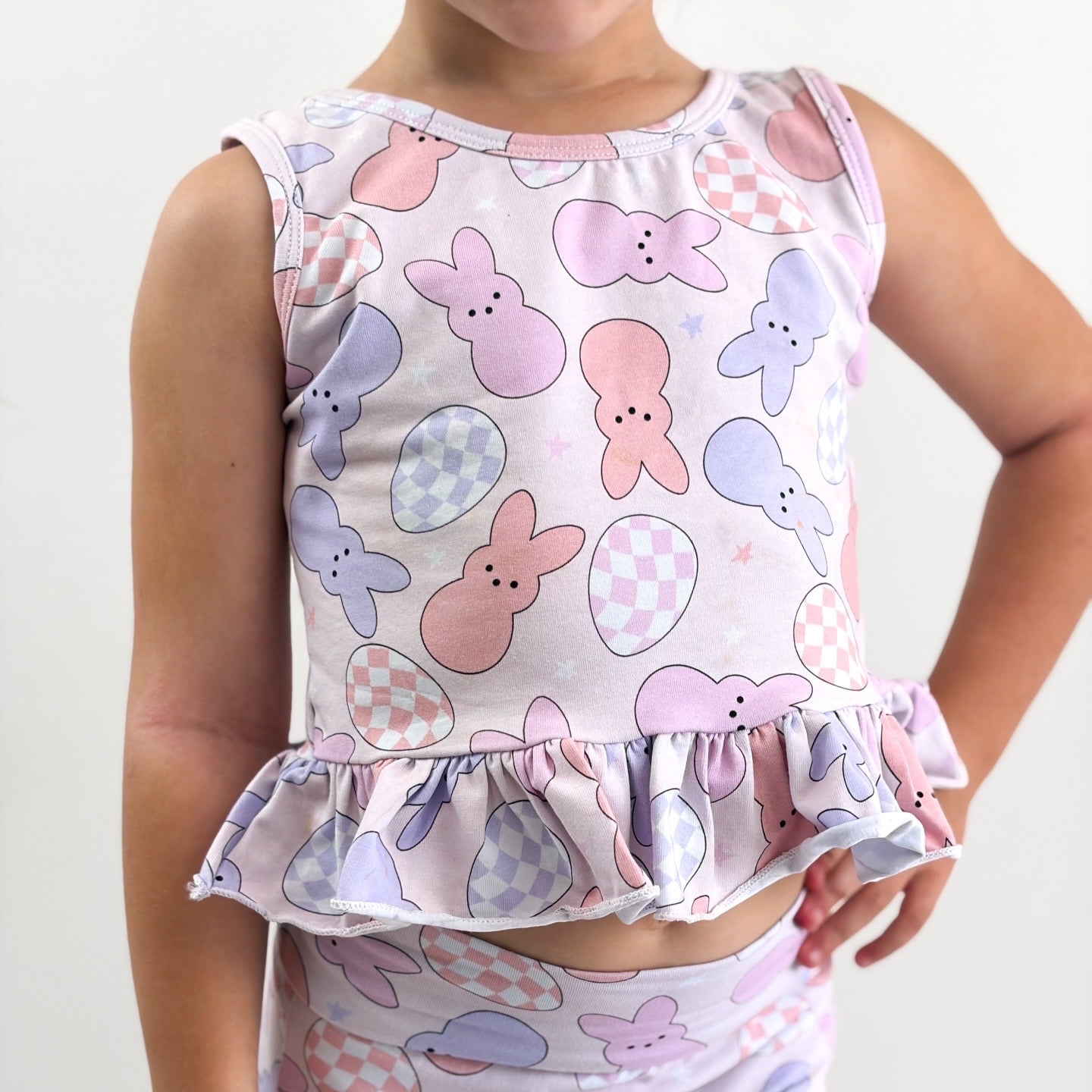 Belle Easter Peplum Top