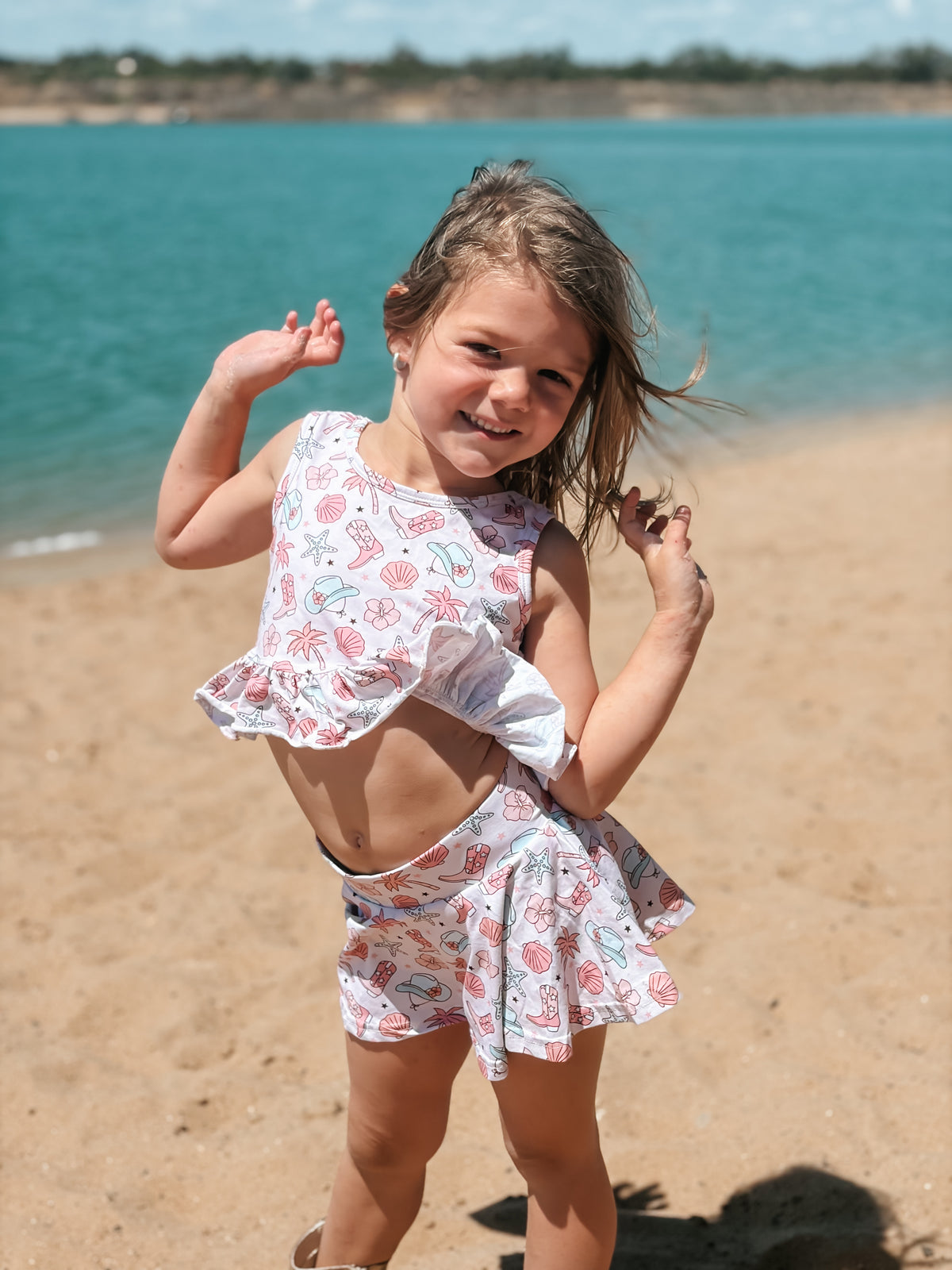 Coastal Cowgirl Skirted Bummies