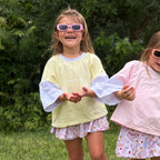 Unisex Yellow Oversized Boxy Tee