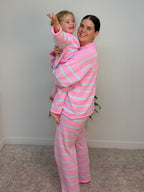 Women’s Bubblegum Knit High Waisted Pant