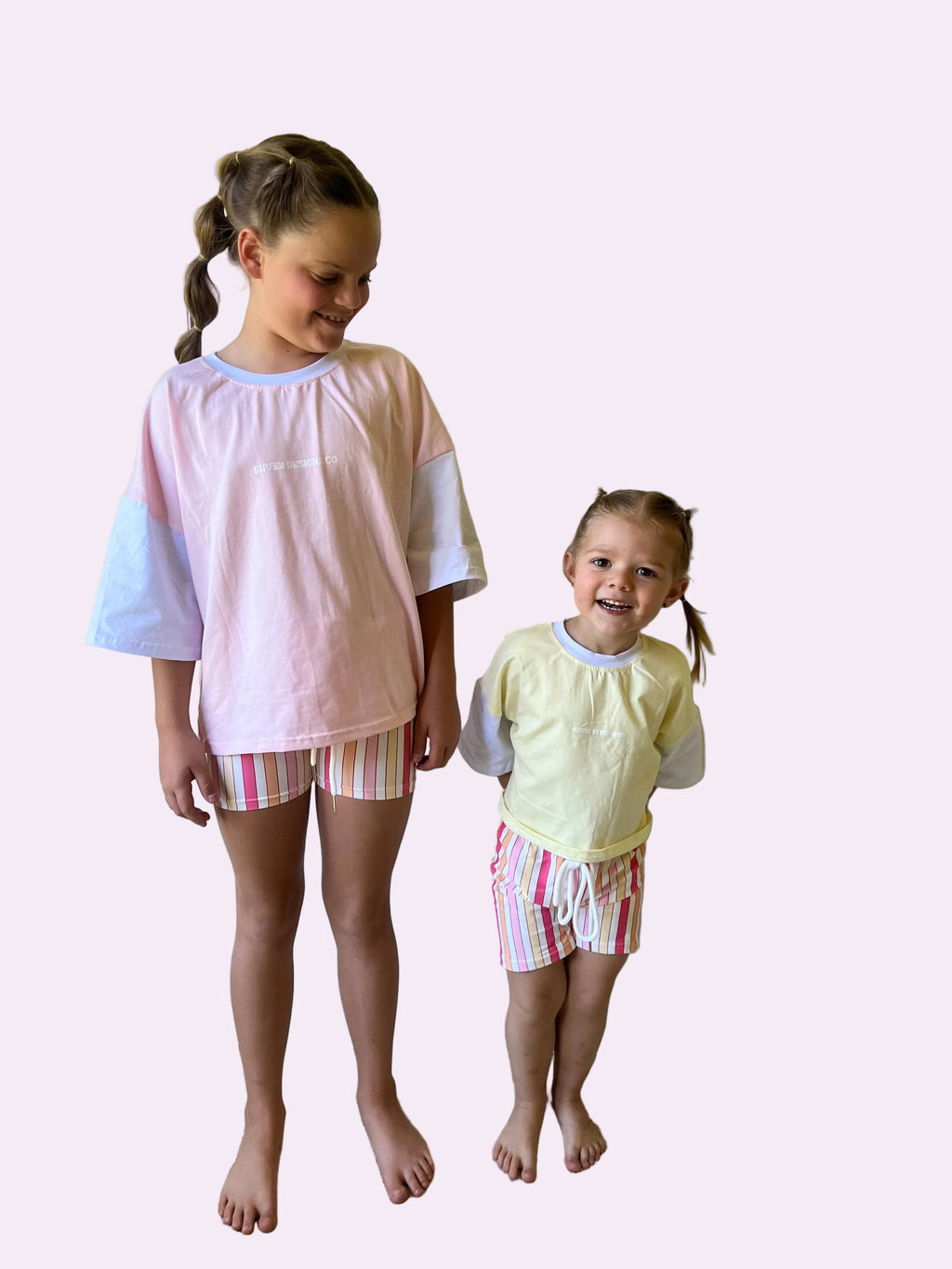 Unisex Yellow Oversized Boxy Tee