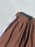 Choccy Brown Racer Pant