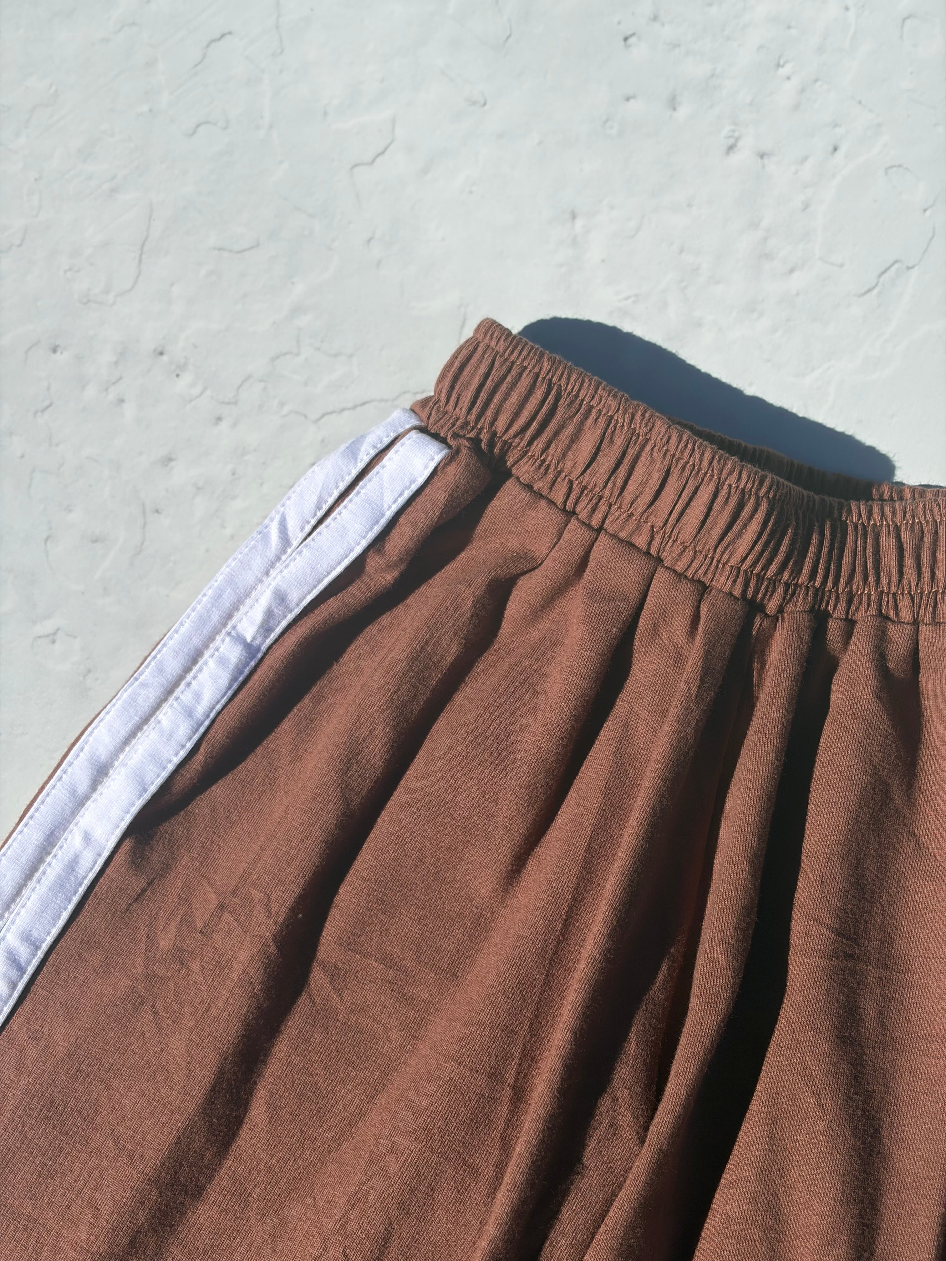 Choccy Brown Racer Pant