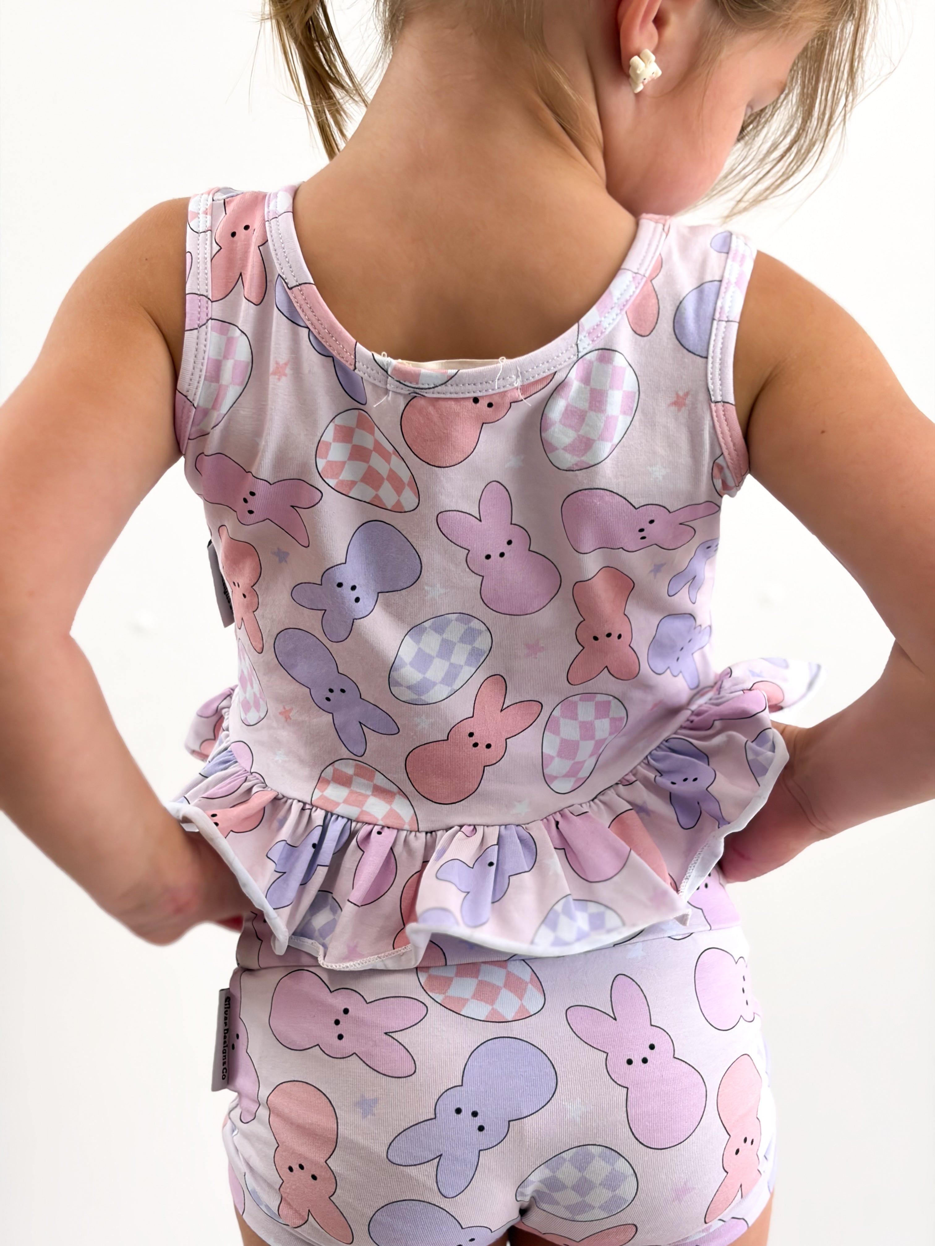 Belle Easter Peplum Top