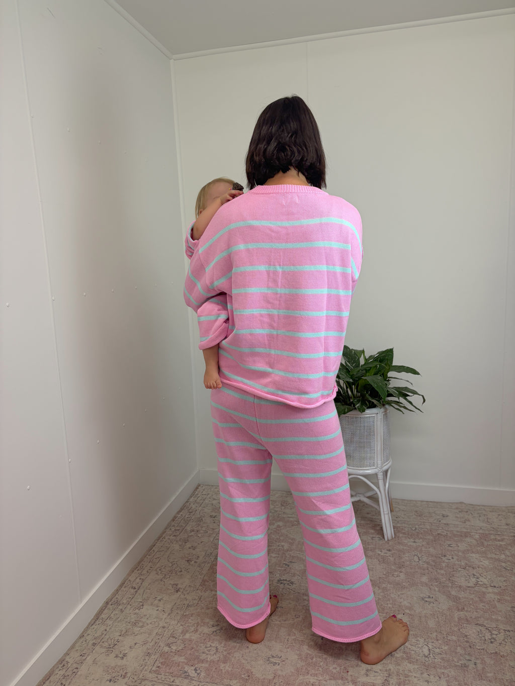 Women’s Bubblegum Knit High Waisted Pant