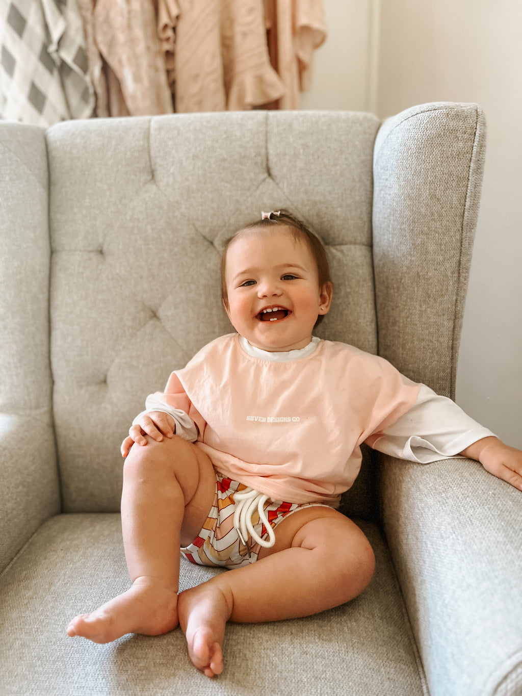 Unisex Pink Oversized Boxy Tee