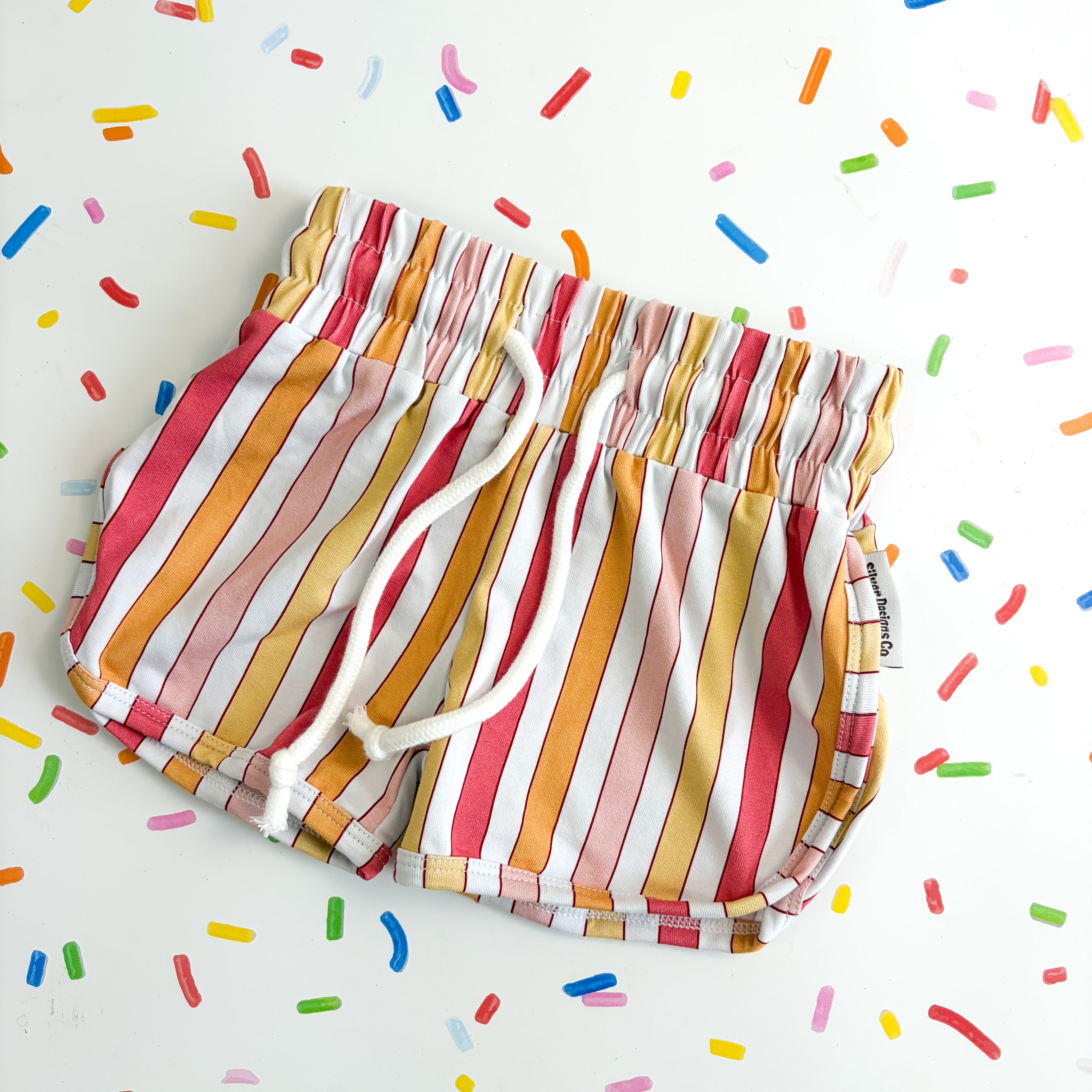 Unisex Splice Summer Shorts