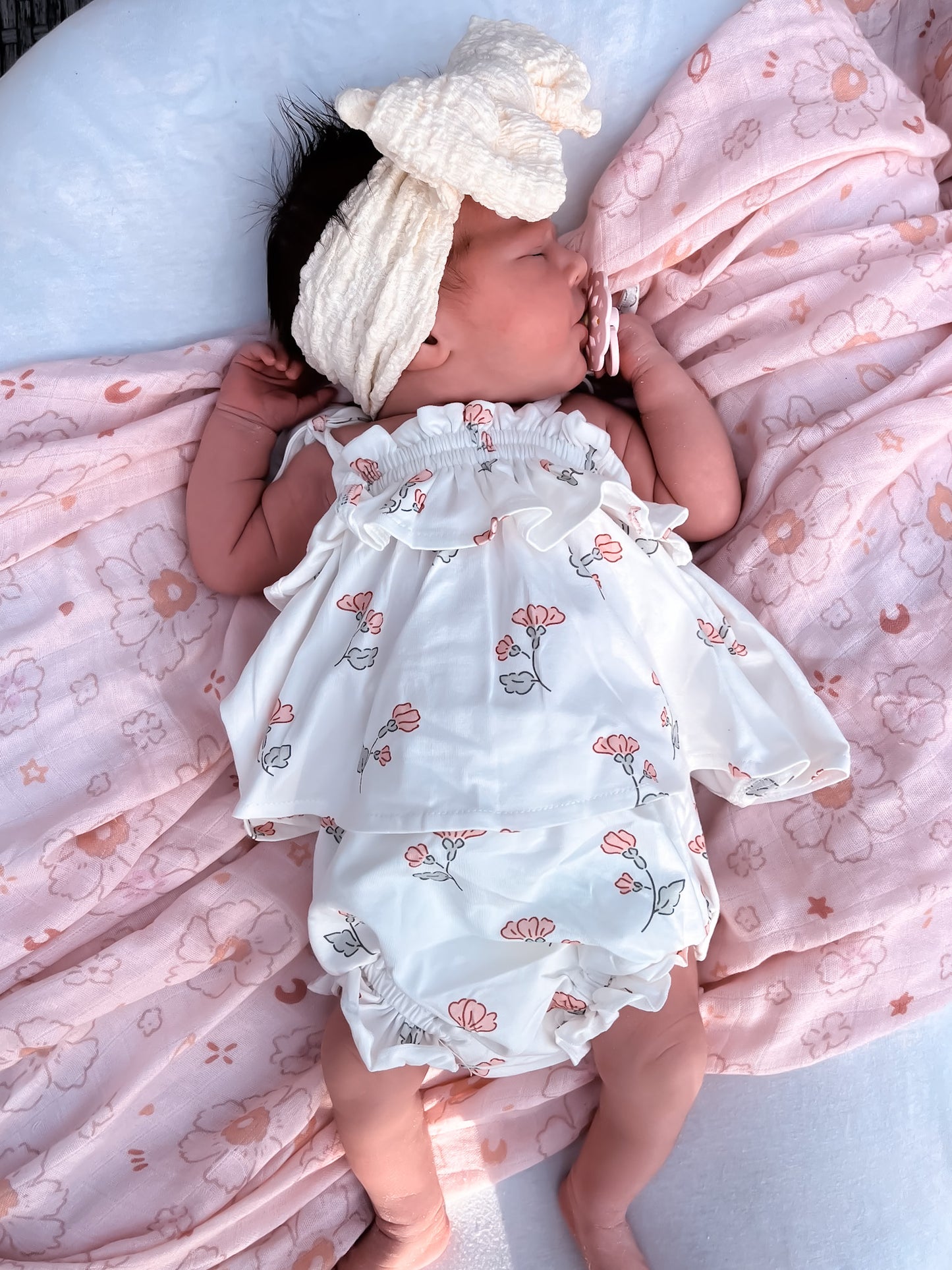 Celestial Flowers Swaddle