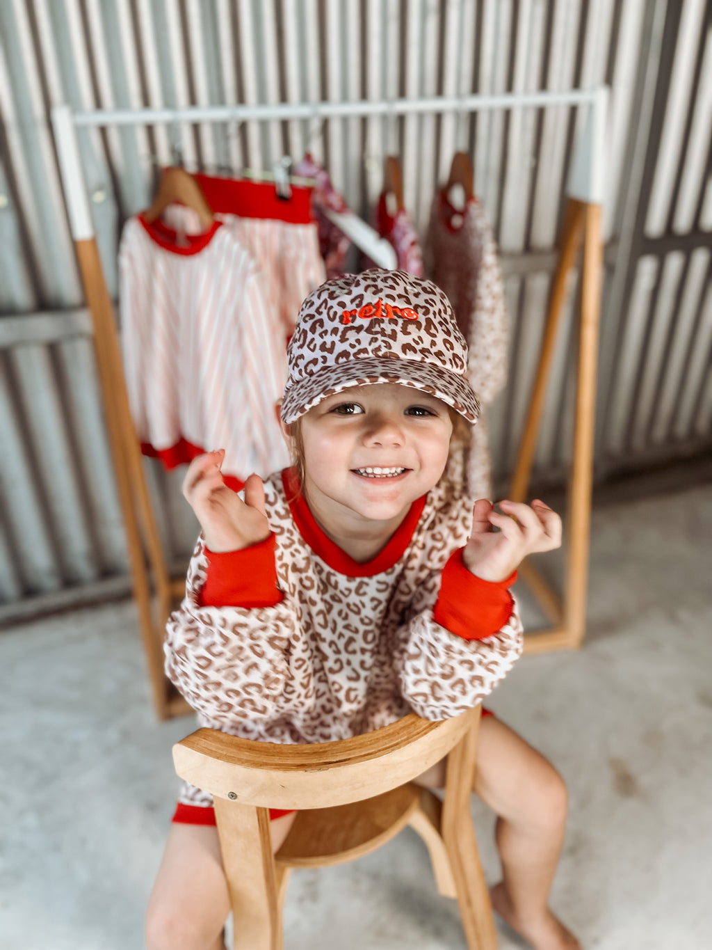 Leopard Kids Cap