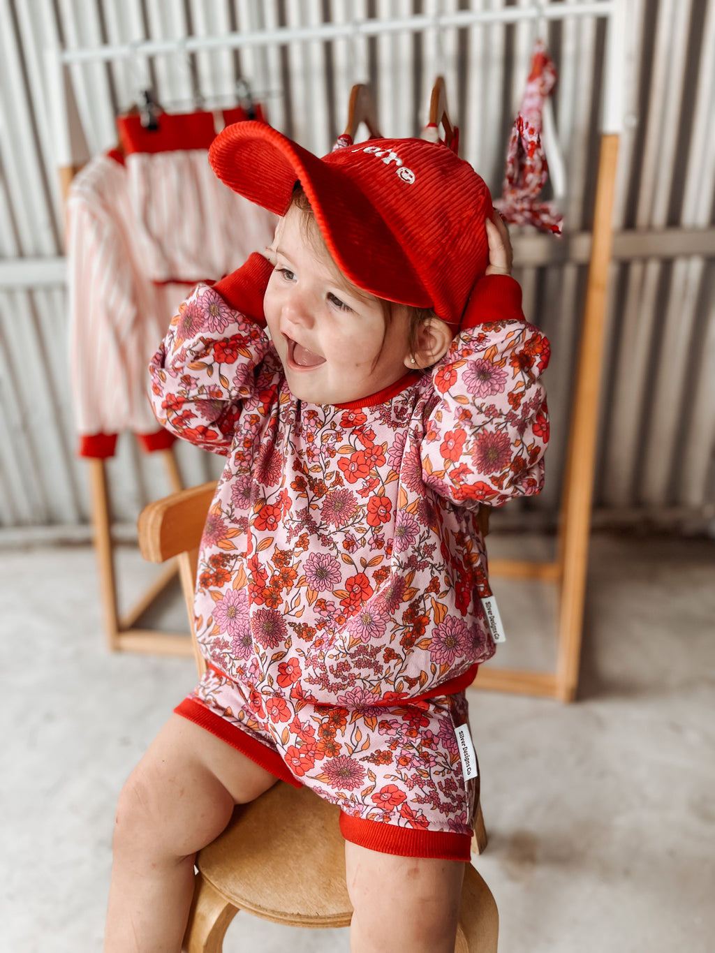 Pink Floral Oversized Lounge Set