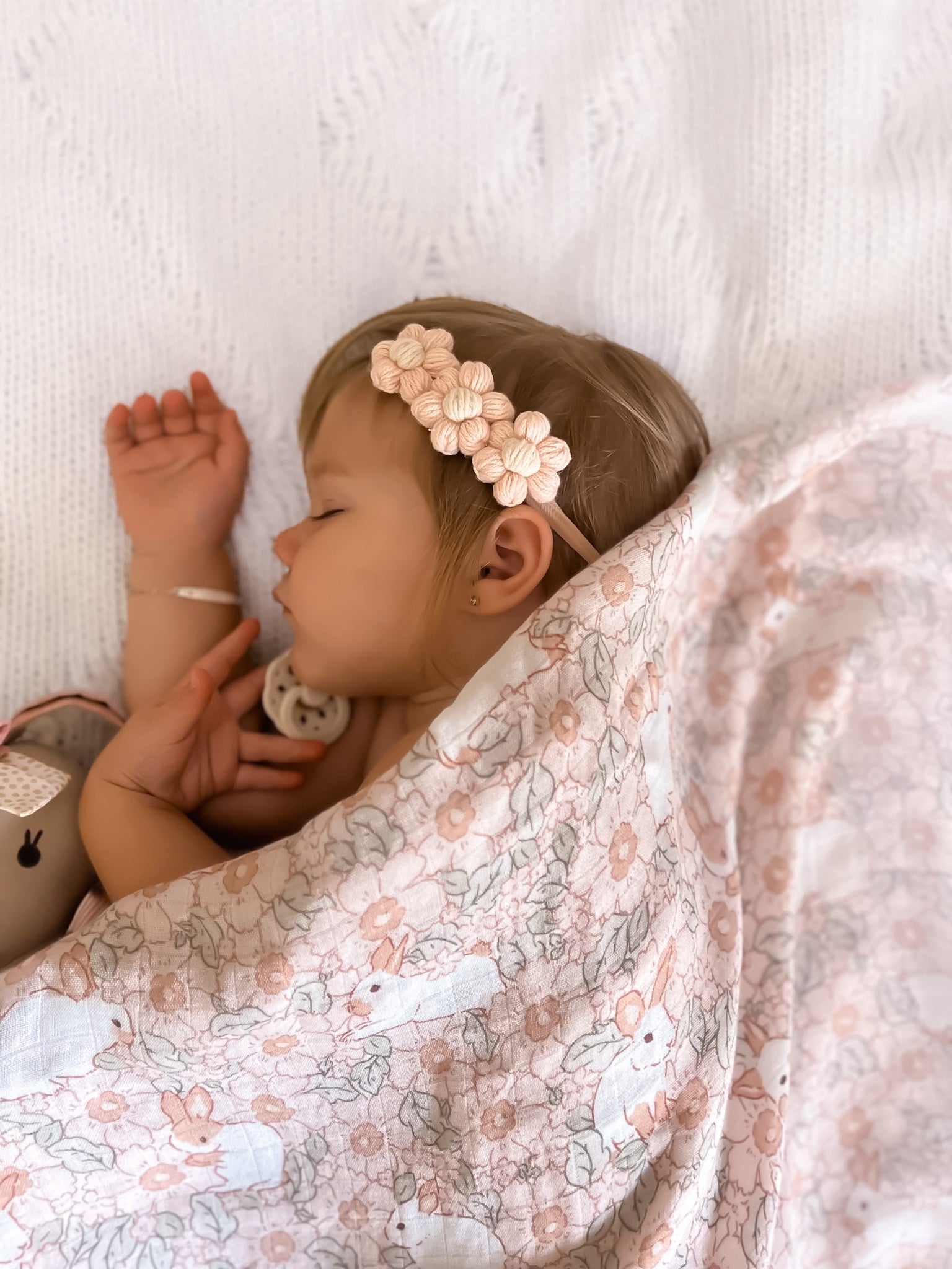 Bunnies In The Field Swaddle