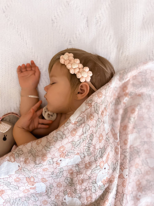 Bunnies In The Field Swaddle