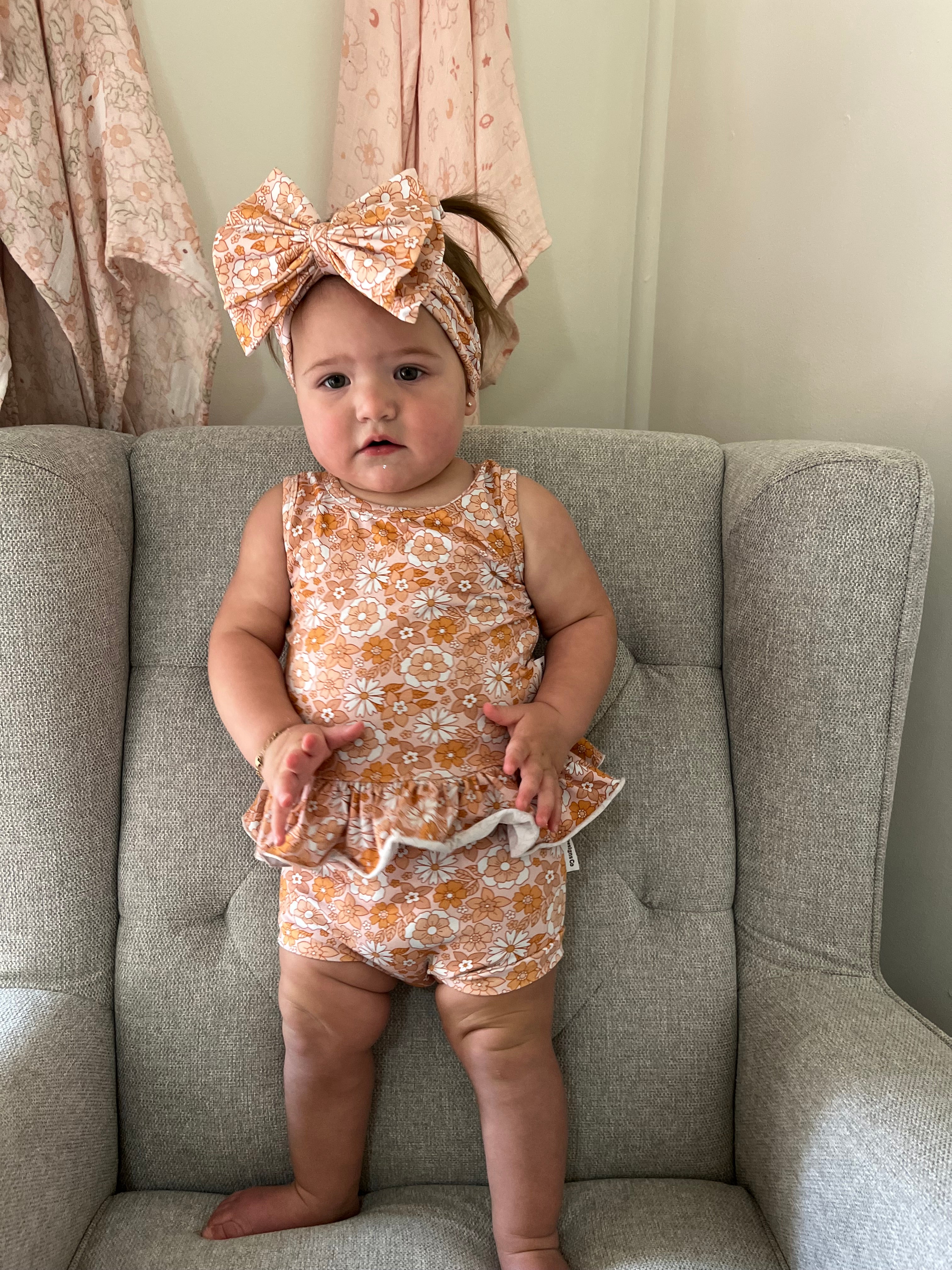 Lara Peplum Crop Top