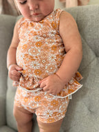 Lara Peplum Crop Top