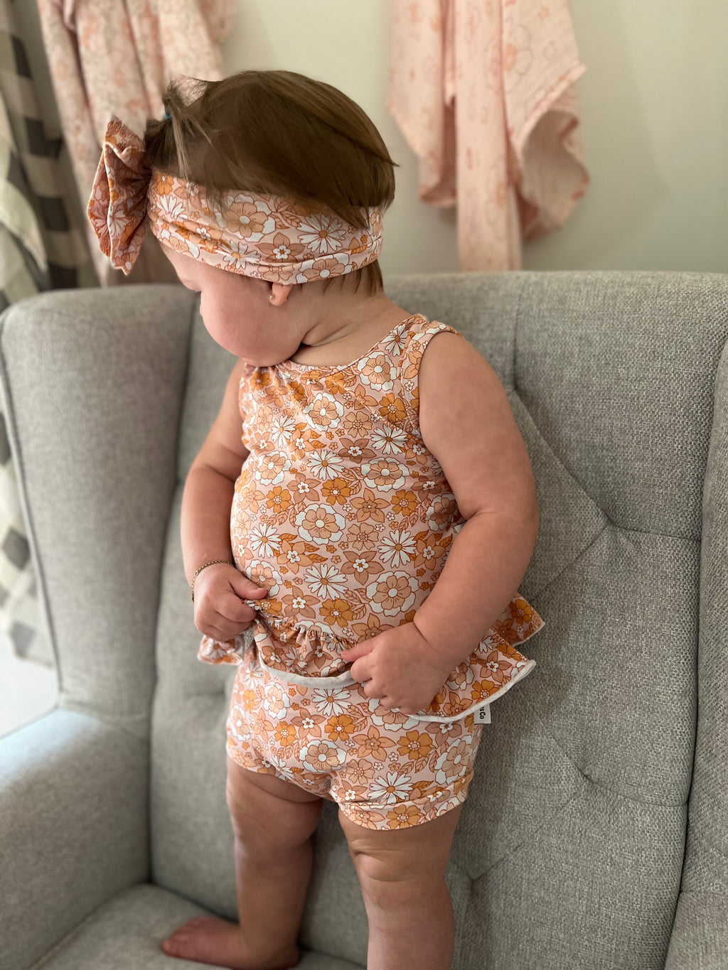 Lara Peplum Crop Top