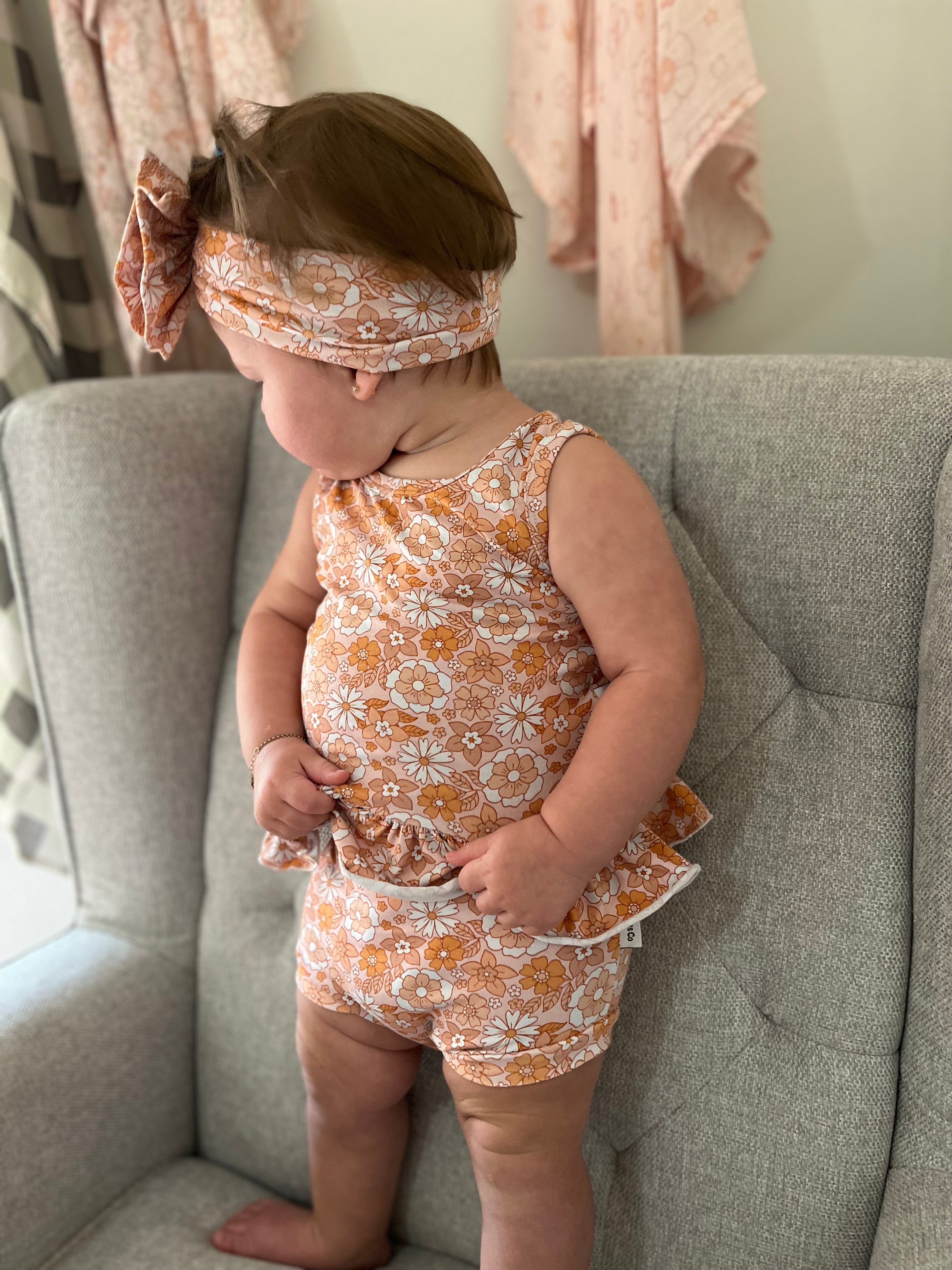 Lara Peplum Crop Top