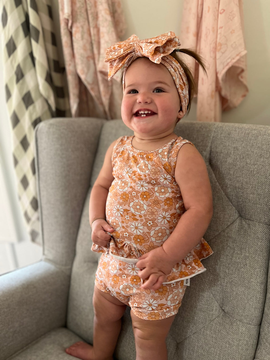 Lara Peplum Crop Top